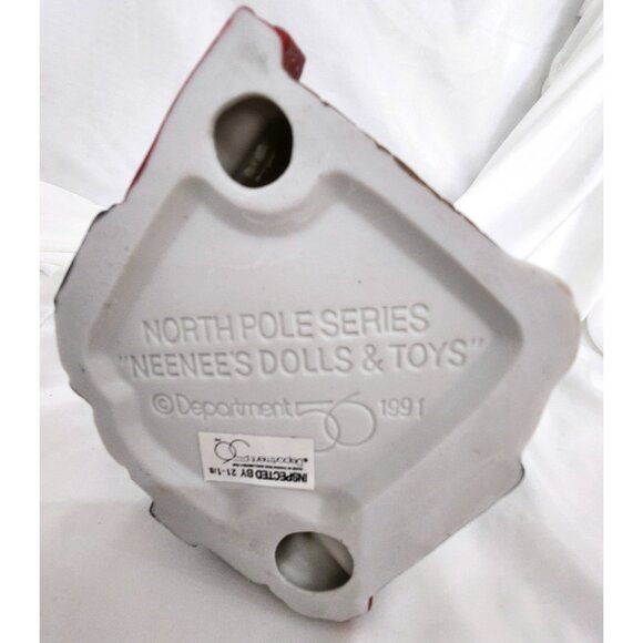 Dept 56 NEENEE'S DOLLS & TOYS North Pole Christmas Village building store 6520-0 - Picture 6 of 7